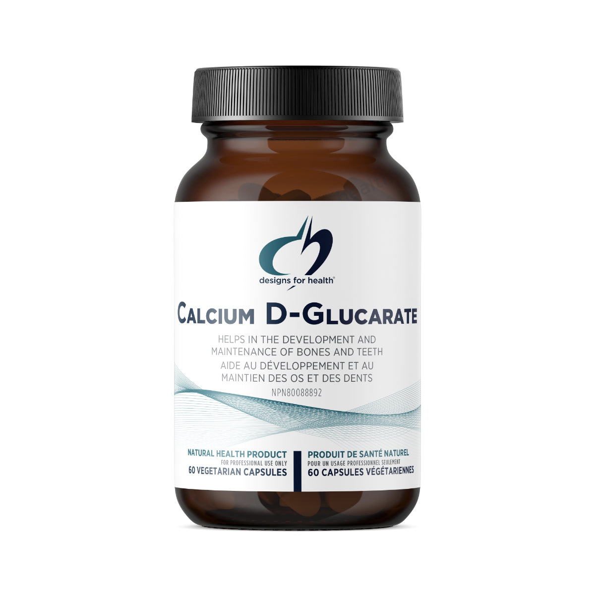 Calcium D-Glucarate - Designs for health - 60 capsules